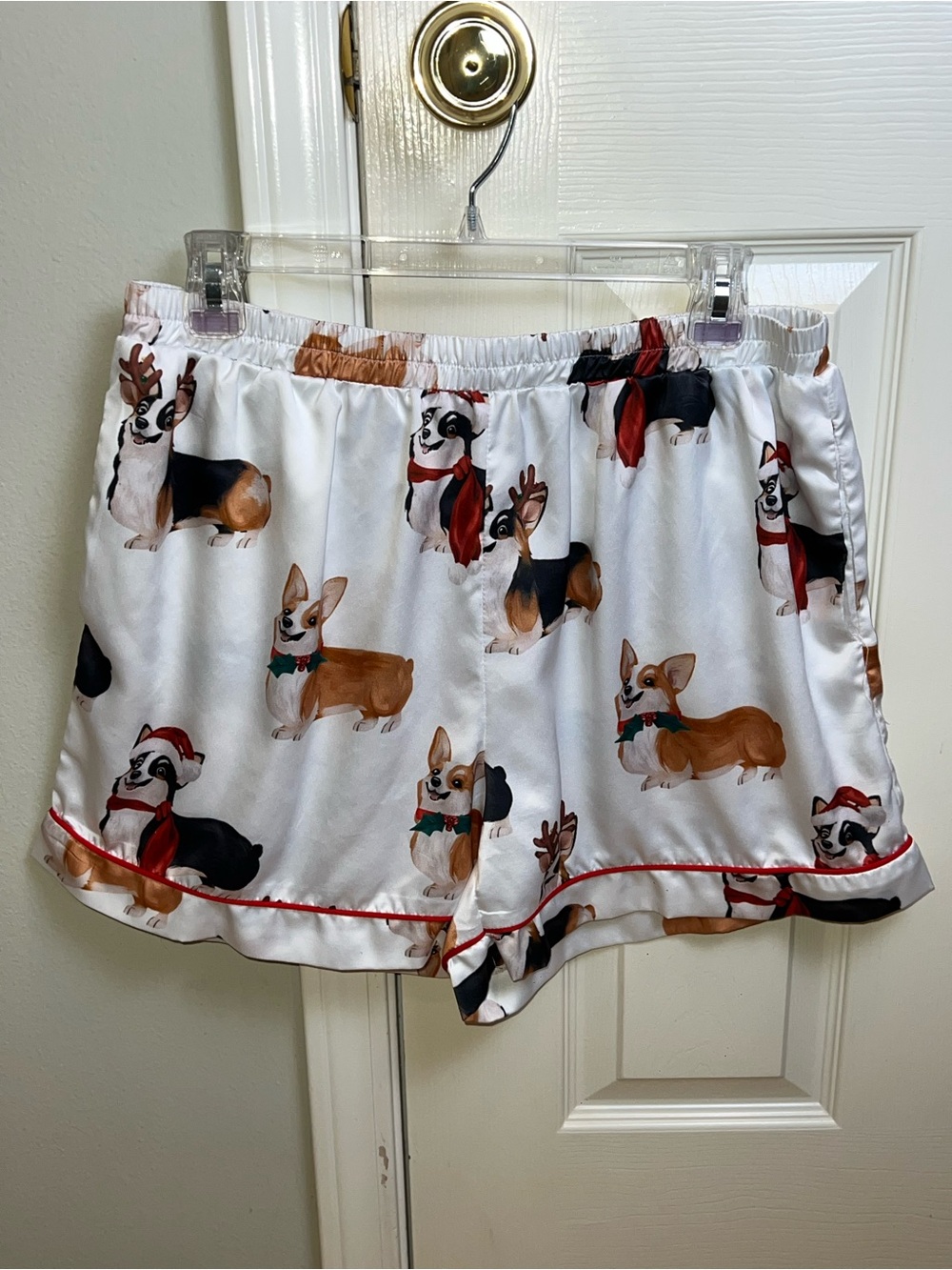 Corgi Satin Sleep Shorts